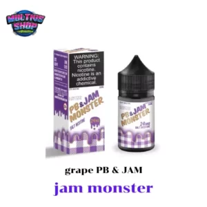 JAM MONSTER SALT NIC GRAPE