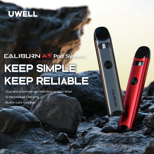 Uwell Caliburn A3 Pod Kit Banner
