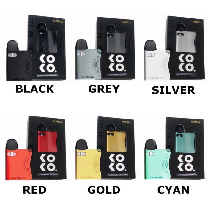 Uwell Caliburn AK3 520 mAH 13W mid