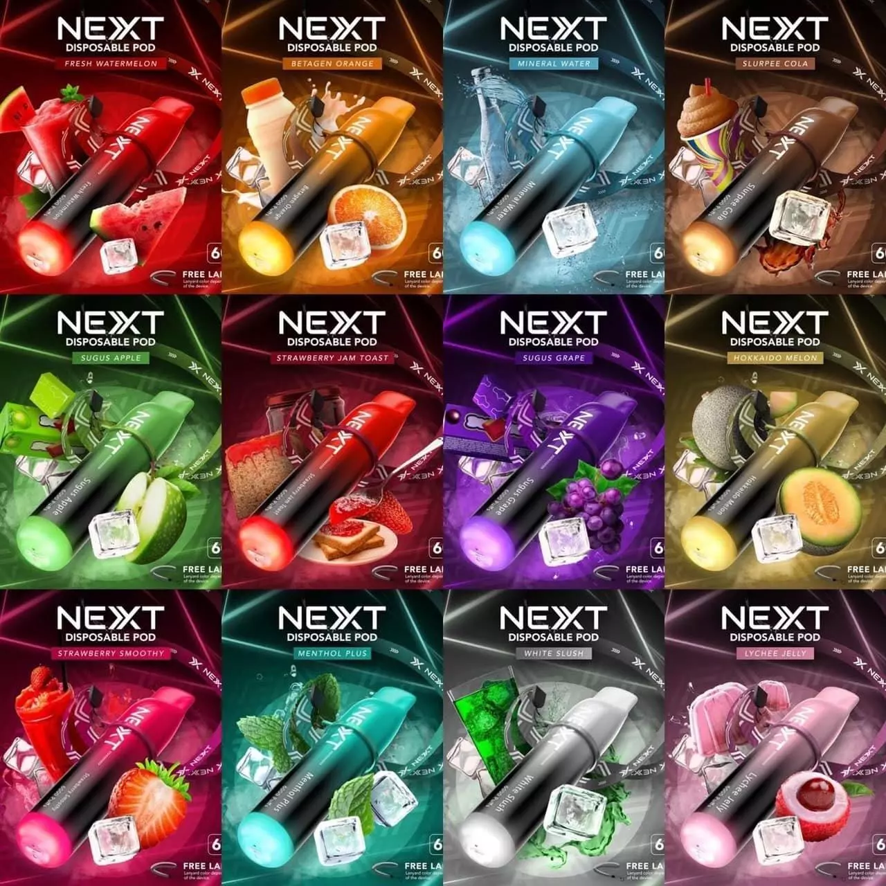 Next 6000 puffs flavor 2