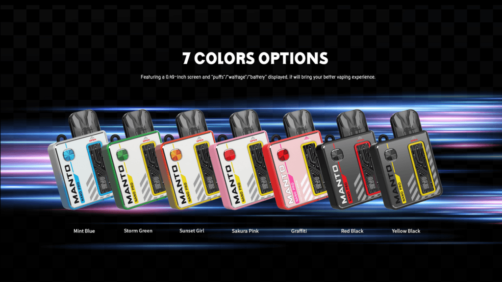 Manto Nano Pro Color manto nano pro Color