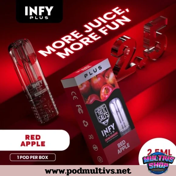 หัวพอต Infy Plus แอปเปิลแดง