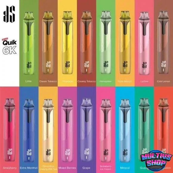 Ks Quik 6000 Puffs Flavor มีให้เลือก 17 กลิ่น