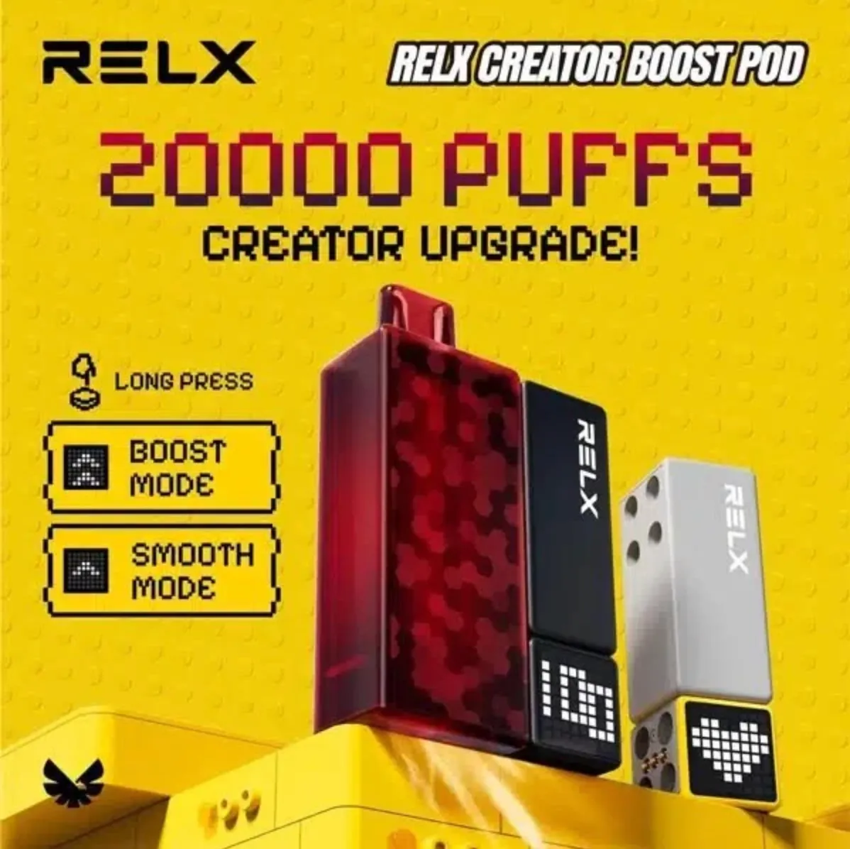 พอตใช้แล้วทิ้ง Relx Creator 20K